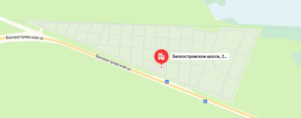 Белоостровское кладбище на карте